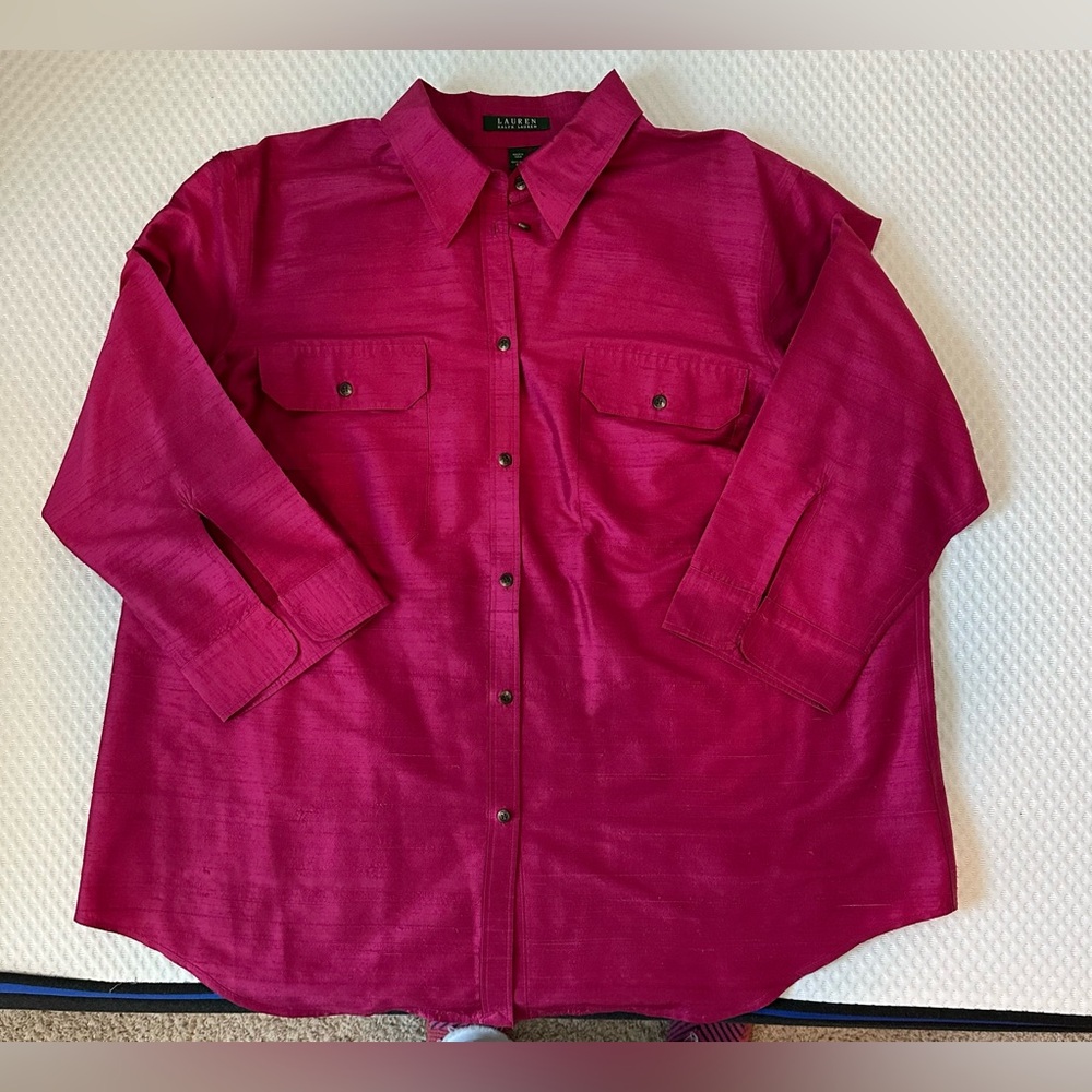 Lauren Ralph Lauren Silk Shirt